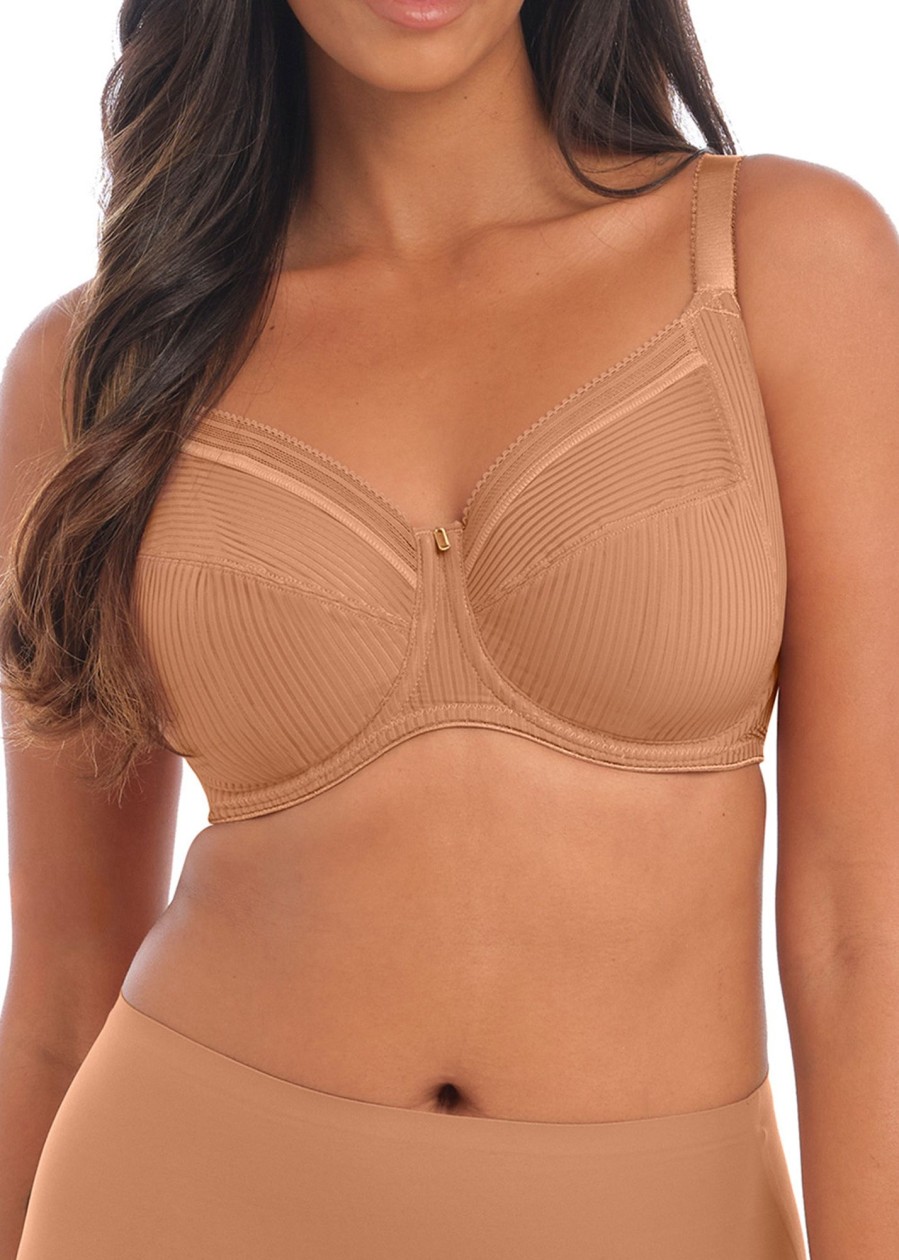 Underklader Fantasie | Fantasie Fusion Fullkupa Med Sidsupport D-L Kupa Brun