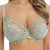 Underklader Fantasie | Fantasie Aubree Vintage Green Bygel-Bh Med Sidsupport D-J Kupa