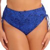 Badetoj Elomi | Elomi Swim Pebble Cove Blue Bikinitrosa Med Hog Midja 40-52