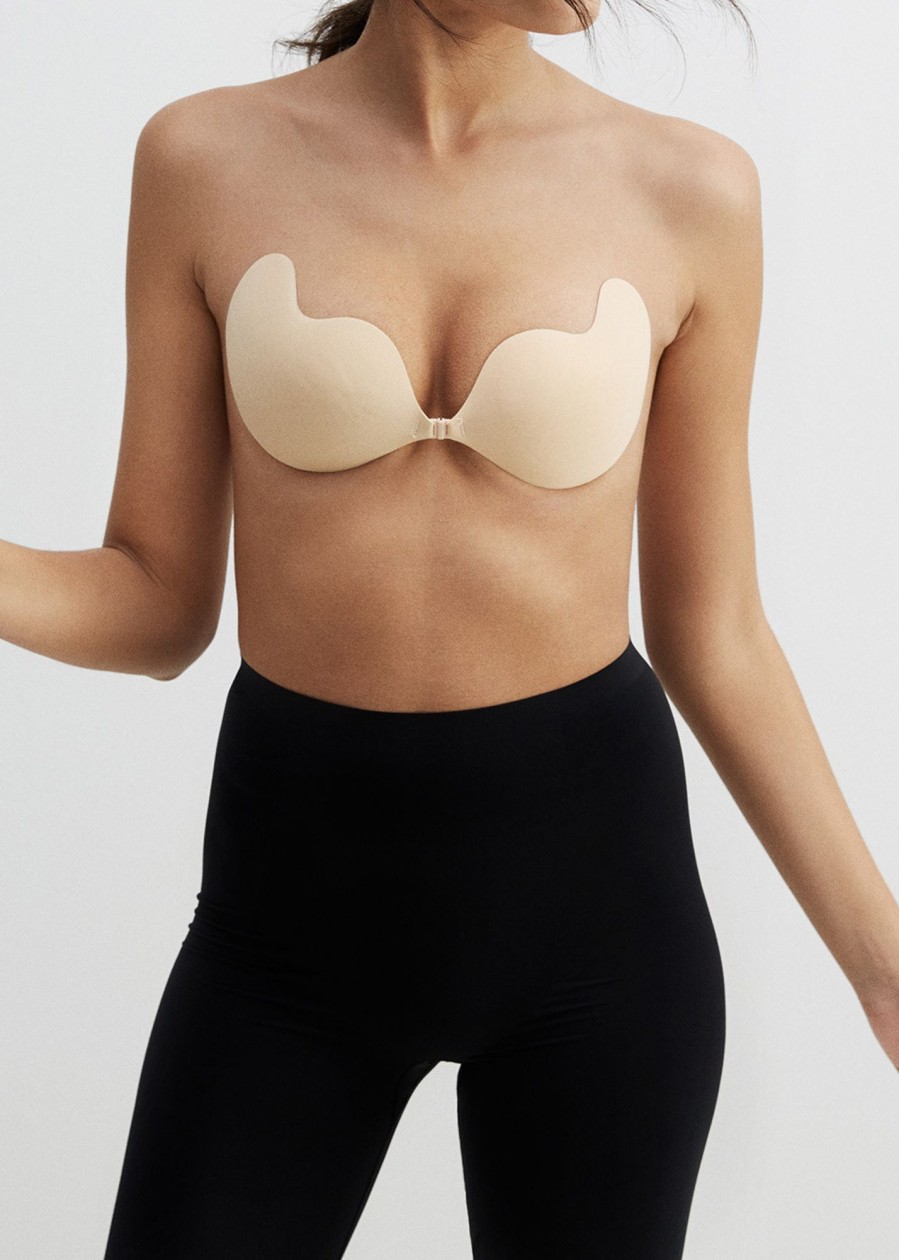 Underklader Freebra | Freebra Cleavage Boost S-Style Stroplos Bh A/B-C/D Skal Beige