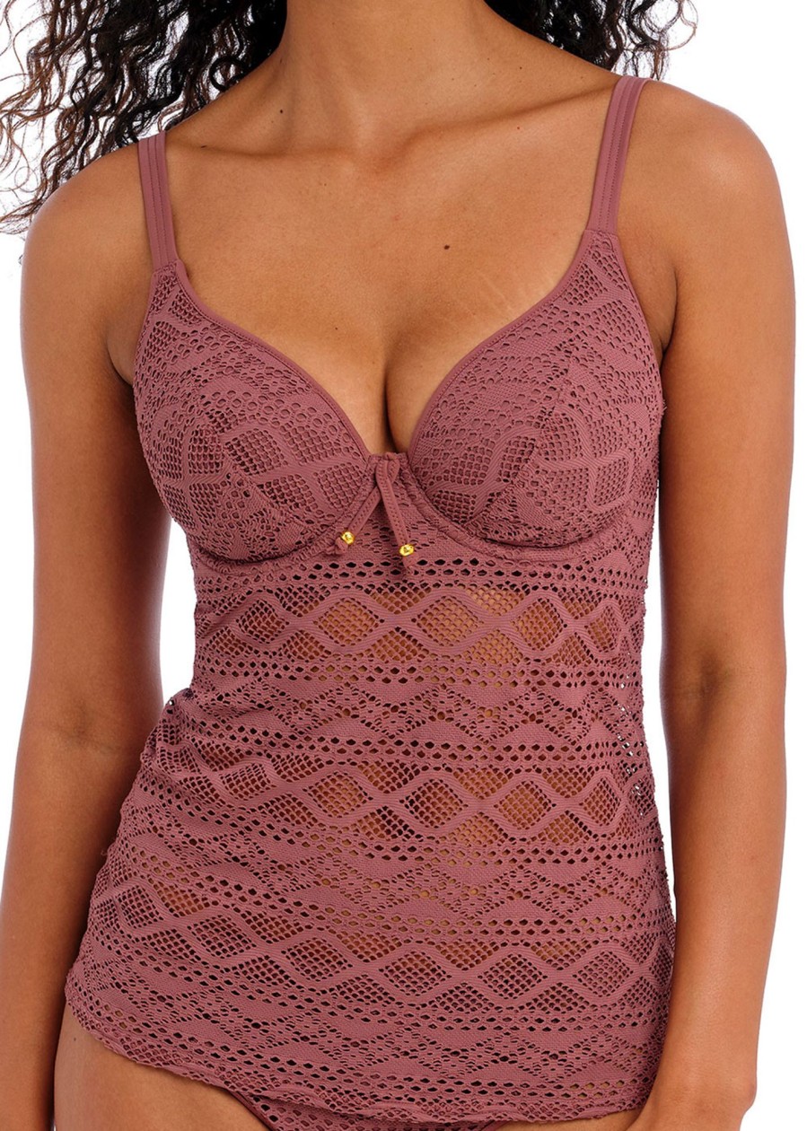 Badetoj Freya | Freya Swim Sundance Nutmeg Vadderad Tankini D-J Kupa