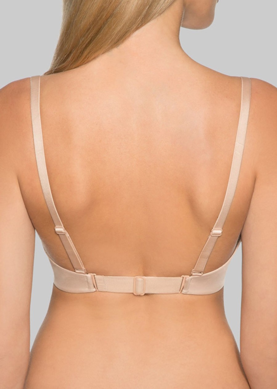 Underklader Wonderbra | Wonderbra Ultimate Plunge Push-Up Bh A-G Skal Beige