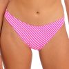 Badetoj Freya | Freya Swim Jewel Cove Stripe Raspberry Bikiniunderdel High Leg Brief Xs-Xl