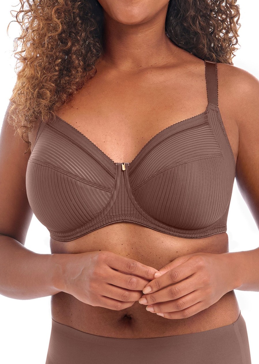 Underklader Fantasie | Fantasie Fusion Fullkupa Med Sidsupport D-L Kupa Brun