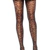 Underklader Leg Avenue | Woven Crackle Pantyhose