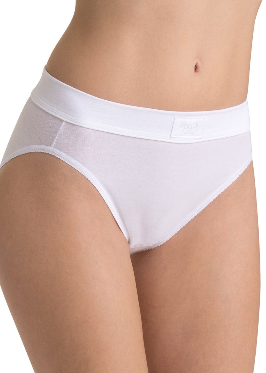 Underklader Sloggi | Sloggi Double Comfort Tai-Brief 36-48 Hvid