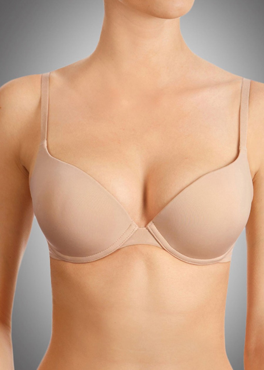 Underklader Wonderbra | Wonderbra T-Shirt Bra A-E Skal Beige