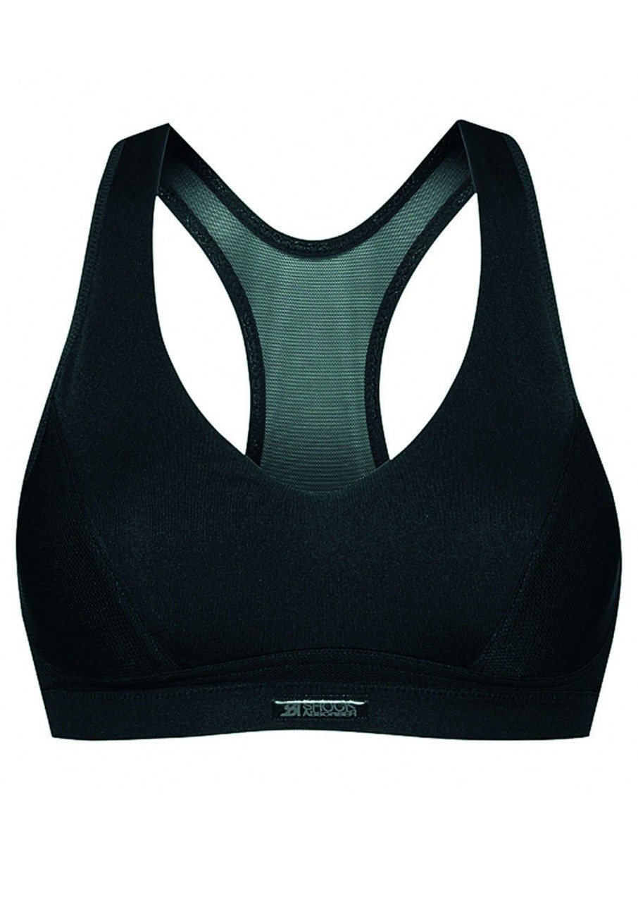 Sport Shock Absorber | Shock Absorber Active Sports Padded Shape Sports Bh Sort