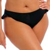 Badetoj Elomi | Elomi Swim Plain Sailing Black Bikiniunderdel High Leg Brief 40-52