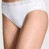 Underklader Calida | Calida Natural Comfort Lace White Brieftrosa Xs-L