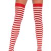 Underklader Leg Avenue | Nylon Stripe Thigh High