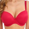 Underklader Fantasie | Fantasie Smoothease Red Formpressad T-Shirt Bh D-J Kupa