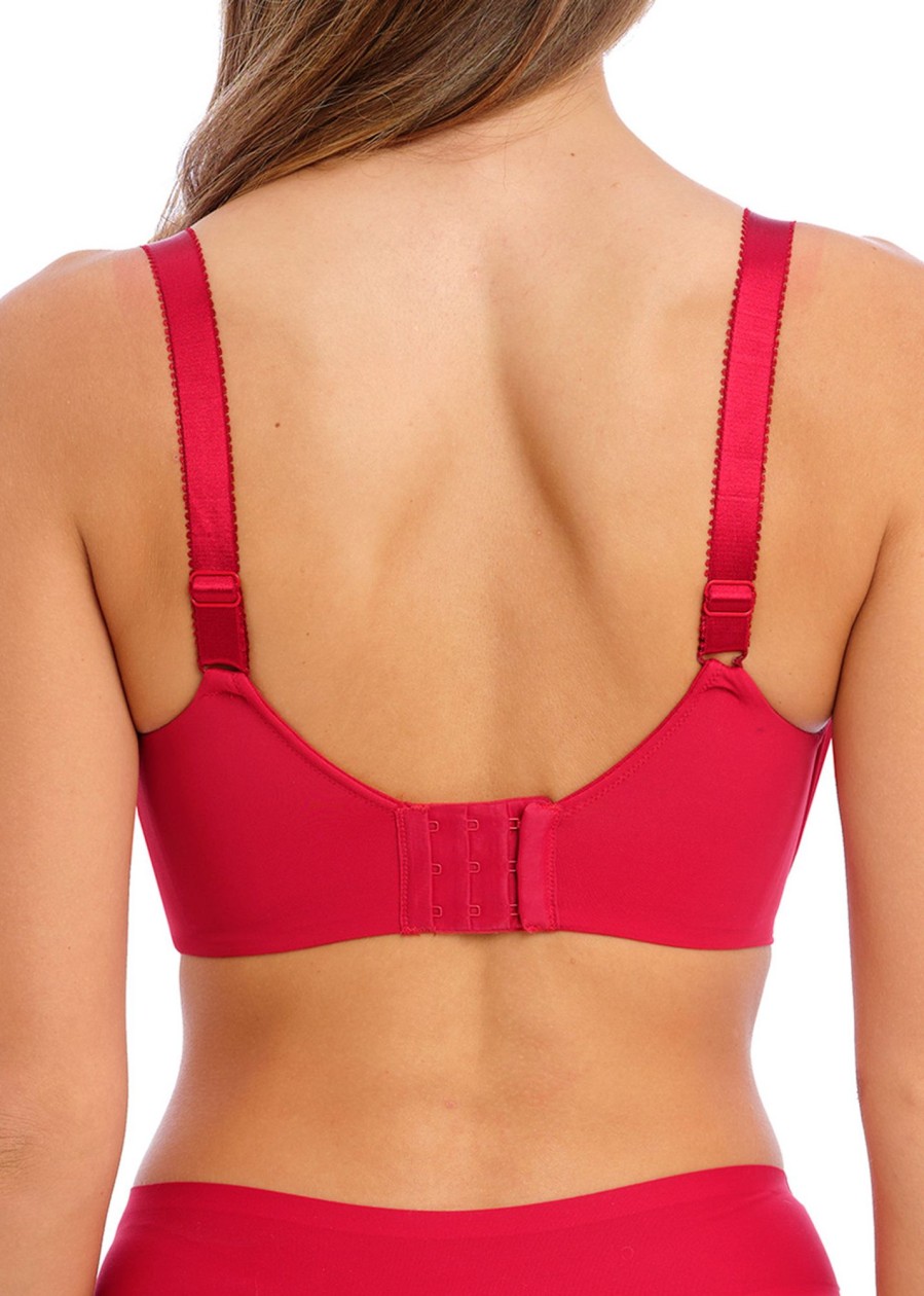 Underklader Fantasie | Fantasie Smoothease Red Formpressad T-Shirt Bh D-J Kupa