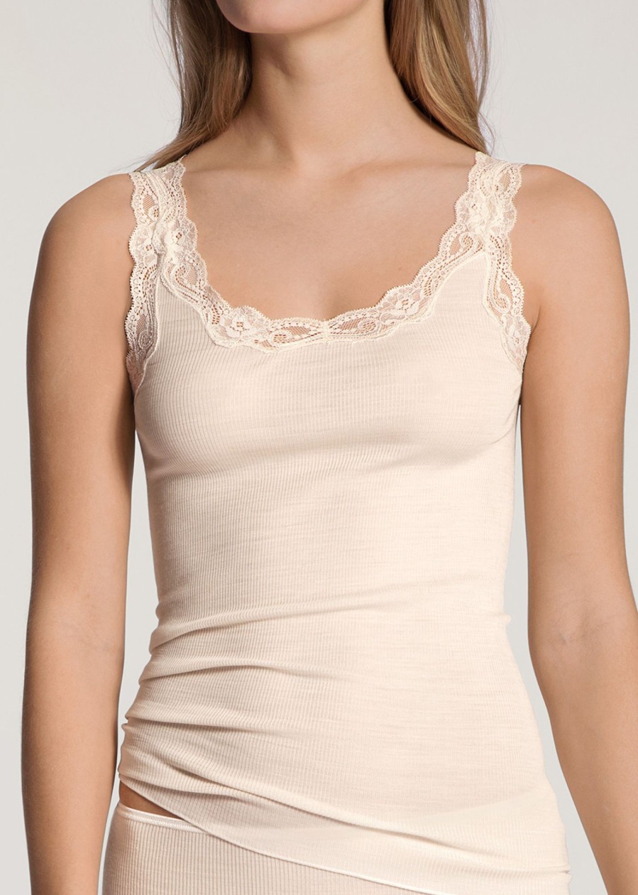 Toj Calida | Calida Richesse Top Xs-L Cream