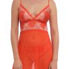 Nat Wacoal | Wacoal Lace Perfection Chemise S-Xl Orange