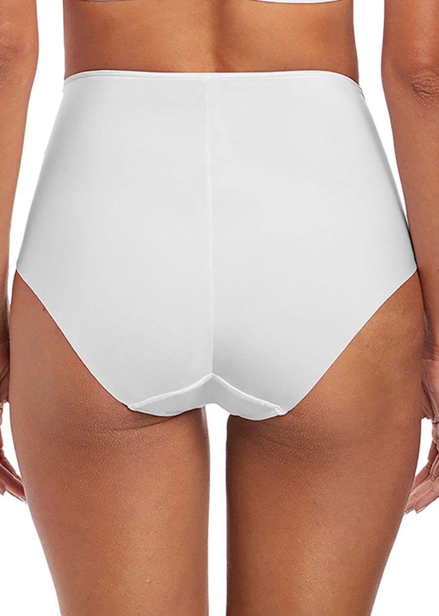 Underklader Fantasie | Fantasie Illusion Brieftrosa Med Hog Midja Xs-Xxl Vit