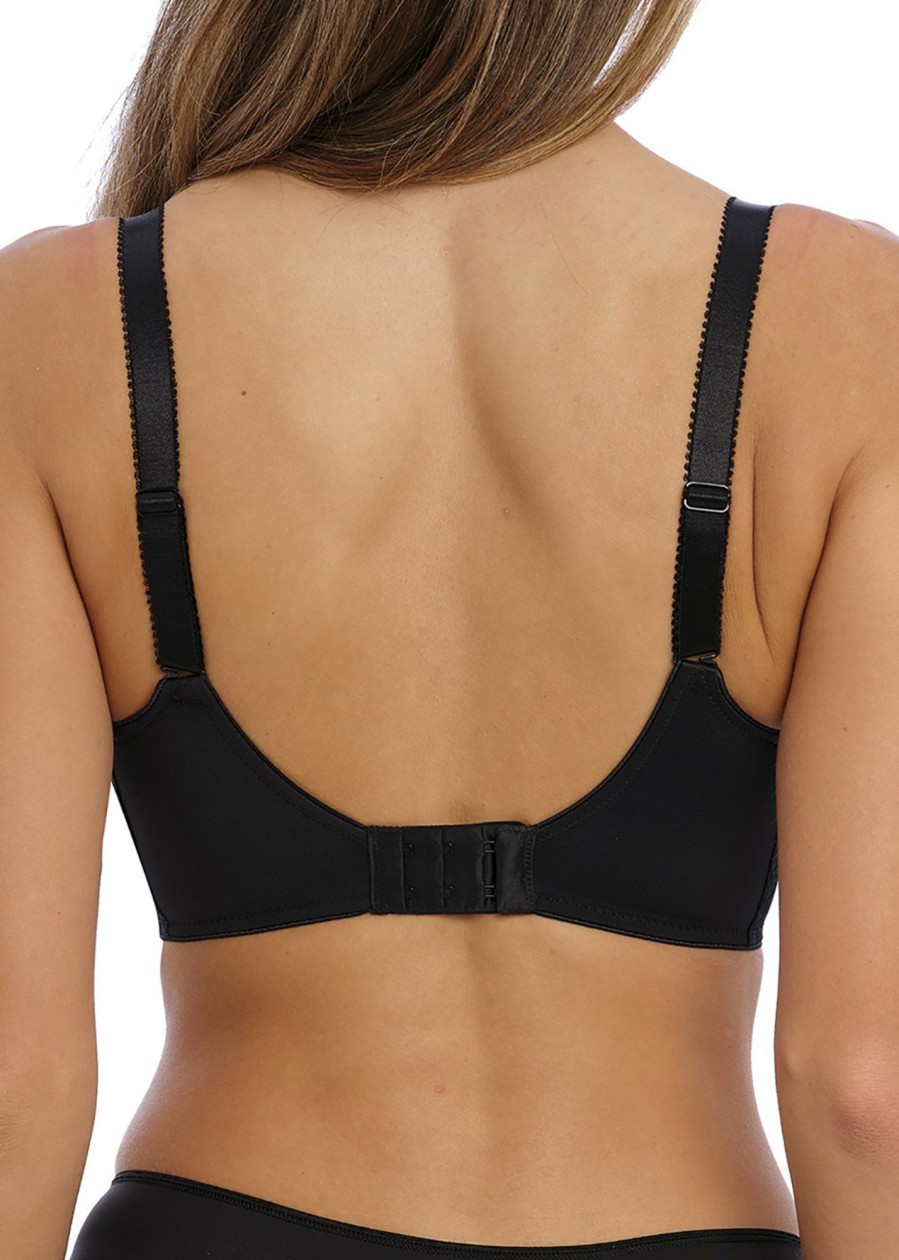 Underklader Fantasie | Fantasie Envisage Black Bh Med Sidsupport D-L Kupa