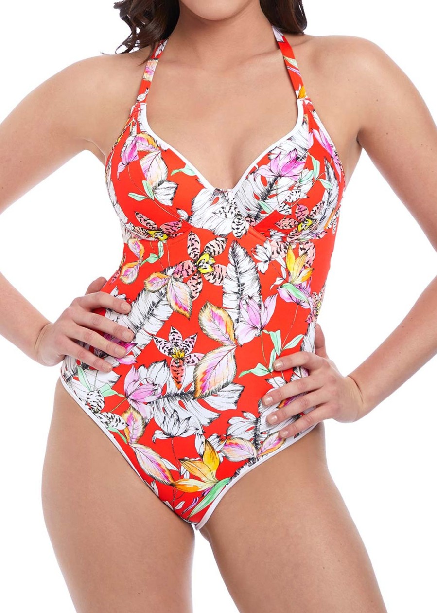 Badetoj Freya | Freya Swim Wild Flower Baddrakt D-H Kupa Monstrad