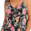 Badetoj Elomi | Elomi Swim Dark Tropics Tankini 42-52 Monstrad