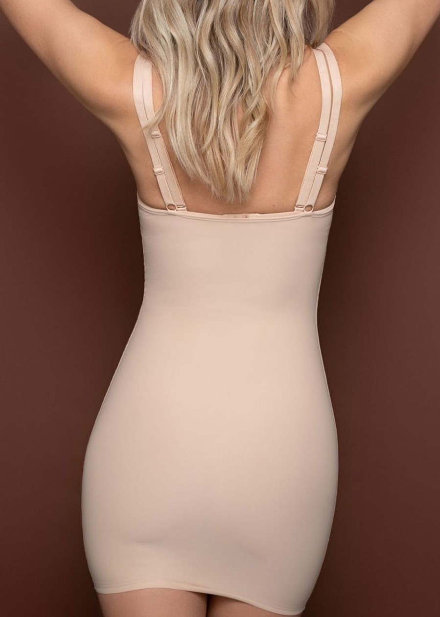 Shapewear Bye Bra | Bye Bra Sculpting Open Bust Dress S-Xxl Beige