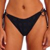 Badetoj Freya | Freya Swim Nomad Nights Black Bikiniunderdel Med Sidknytning Xs-Xl