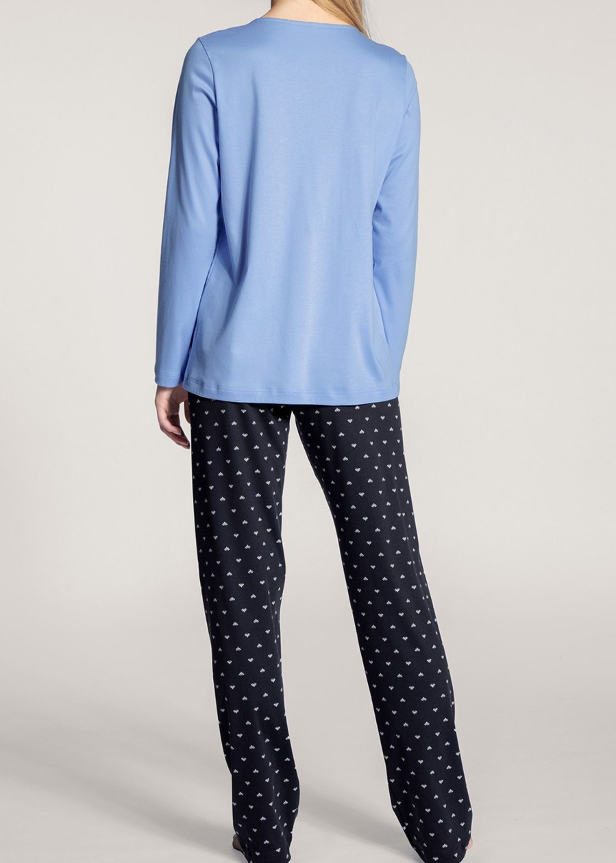 Nat Calida | Calida Night Lovers Dark Lapis Blue Pyjamas Xxs-L