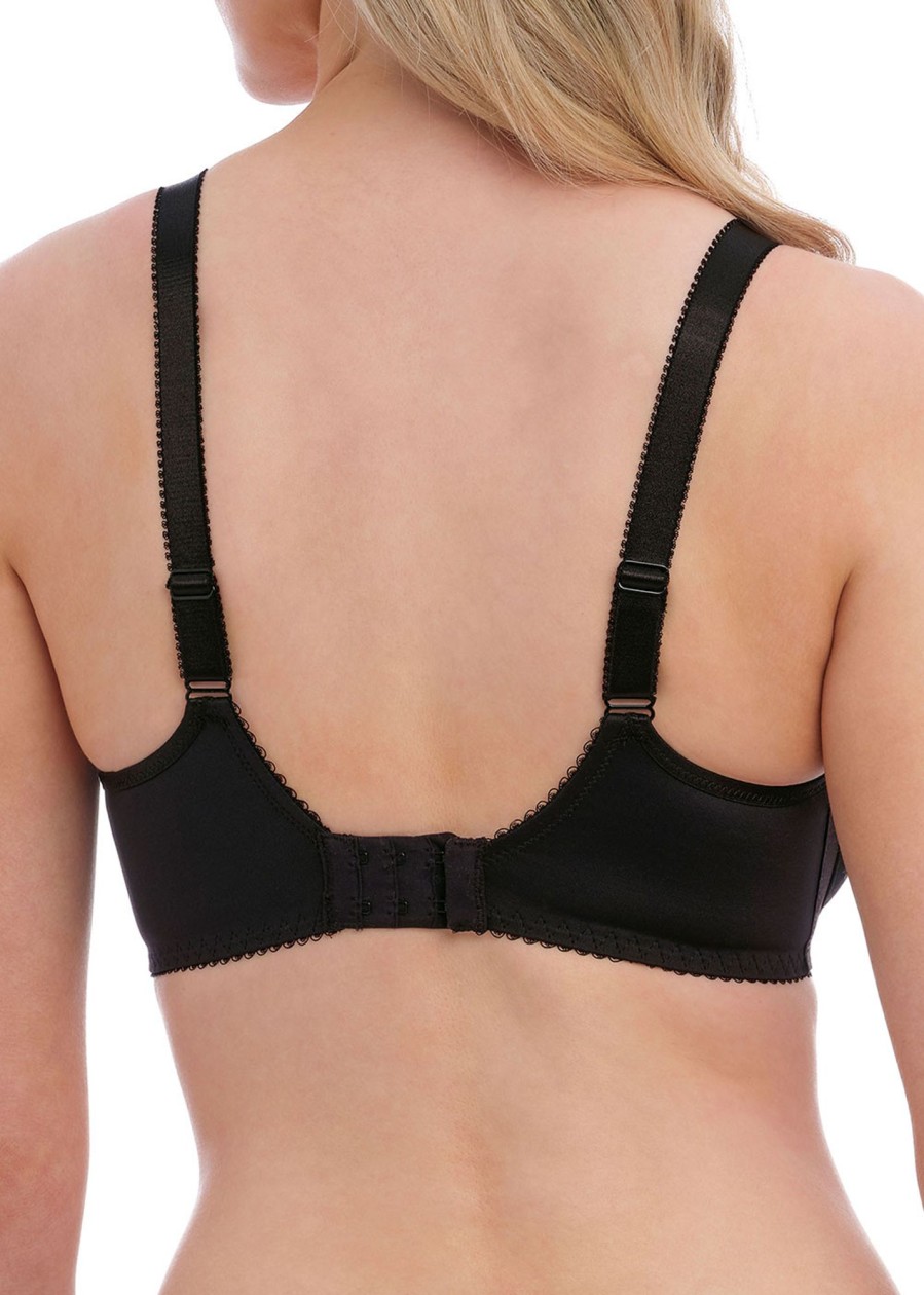 Underklader Fantasie | Fantasie Rebecca Essentials Formpressad Bh D-K Kupa Svart