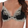 Underklader Wacoal | Wacoal Embrace Lace Plunge-Bh B-F Kupa Svart