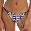 Badetoj Freya | Freya Swim Electro Rave Bikiniunderdel Tanga Brief Xs-Xl