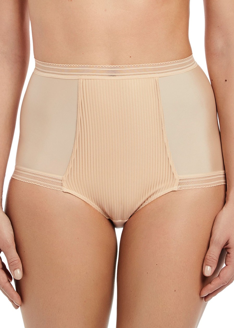 Underklader Fantasie | Fantasie Fusion Brieftrosa Med Hog Midja Xs-Xxl Beige