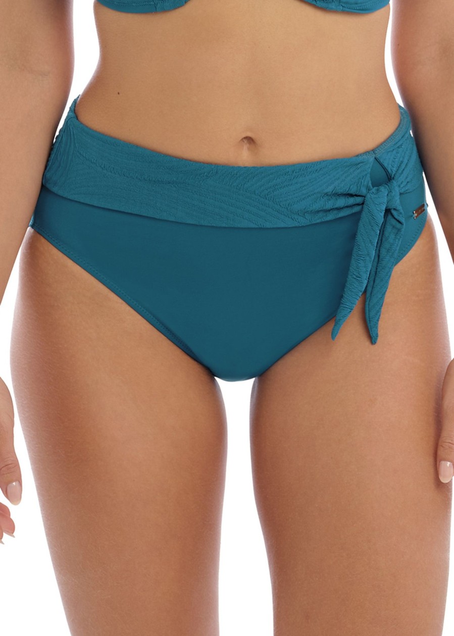 Badetoj Fantasie | Fantasie Swim Ottawa Petrol High Waist Brief S-Xxl