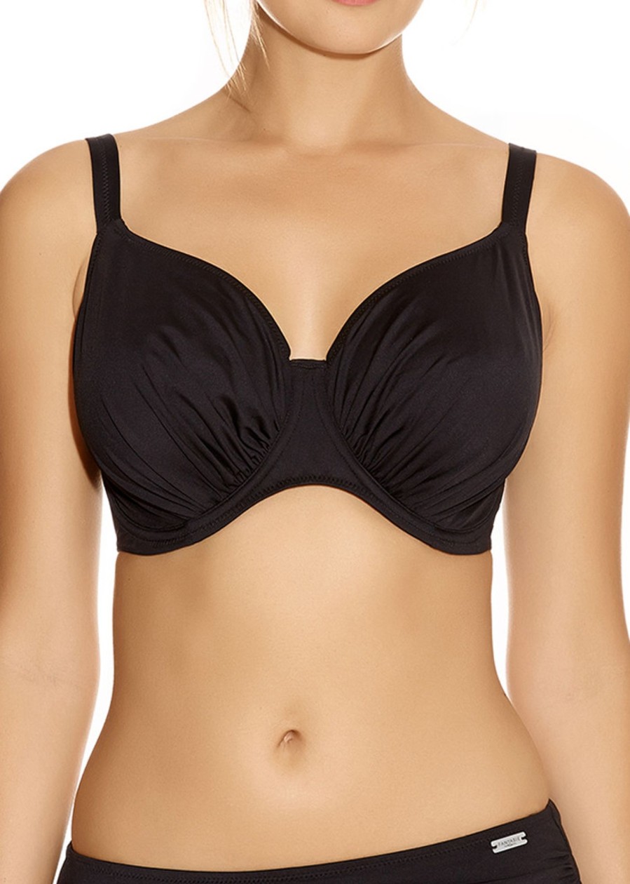 Badetoj Fantasie | Fantasie Swim Versailles Bikini Top D-K Skal Sort