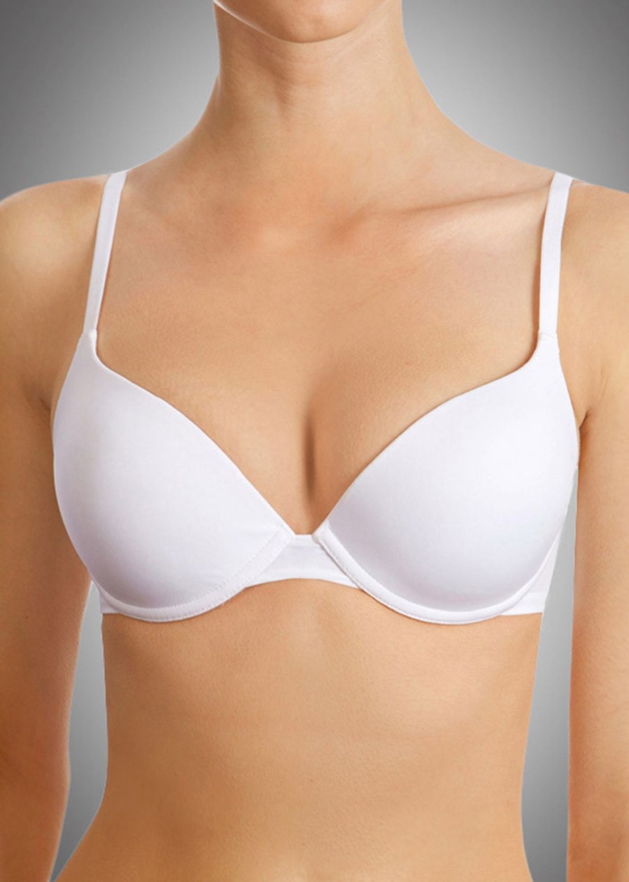 Underklader Wonderbra | Wonderbra T-Shirt Bra A-I Skal Hvid