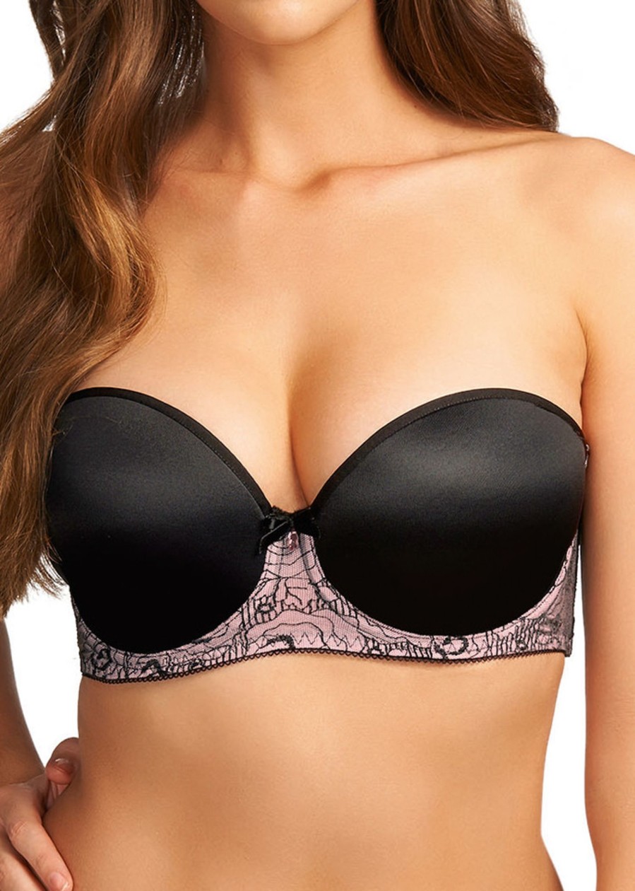 Underklader Freya | Freya Deco Darling Stroplos Bh B-J Skal Noir