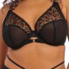 Underklader Elomi | Elomi Namrah Black Bandlos Plunge Bh F-O Kupa