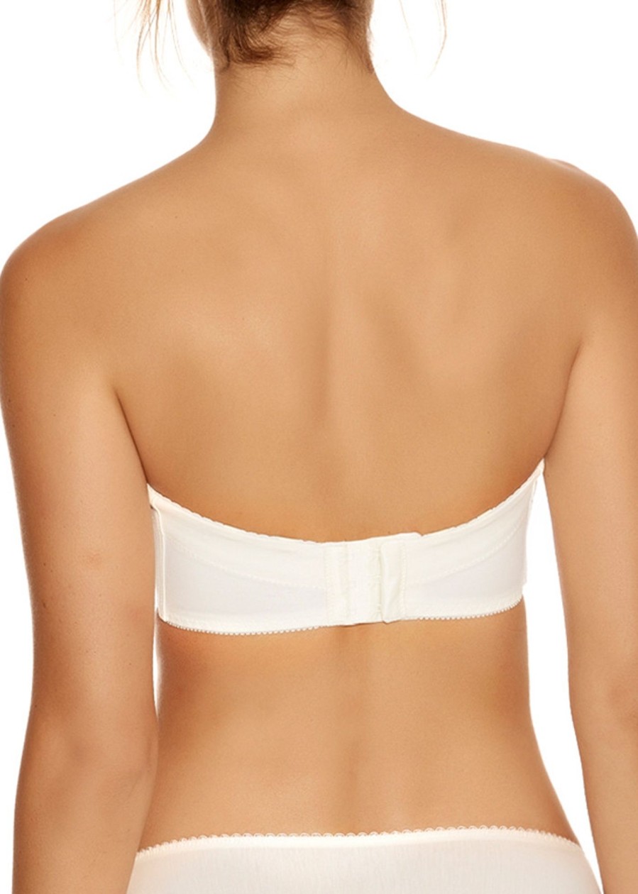 Underklader Fantasie | Fantasie Samantha Stroplos Fuldskals Bh D-I Skal Ivory