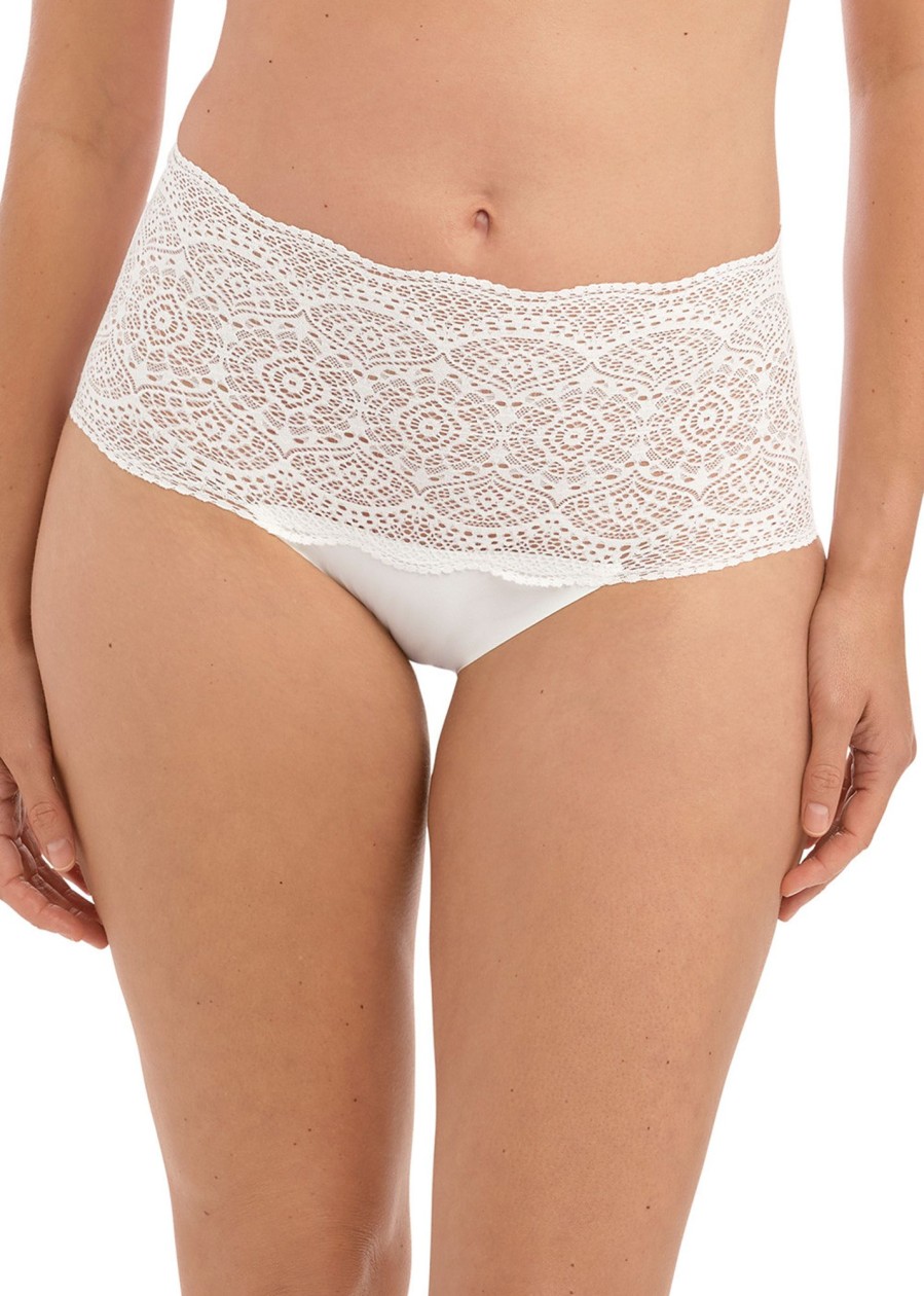 Underklader Fantasie | Fantasie Lace Ease Invisible Brieftrosor One Size Vit