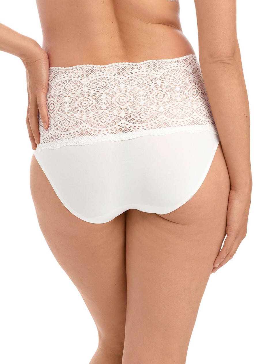 Underklader Fantasie | Fantasie Lace Ease Invisible Brieftrosor One Size Vit