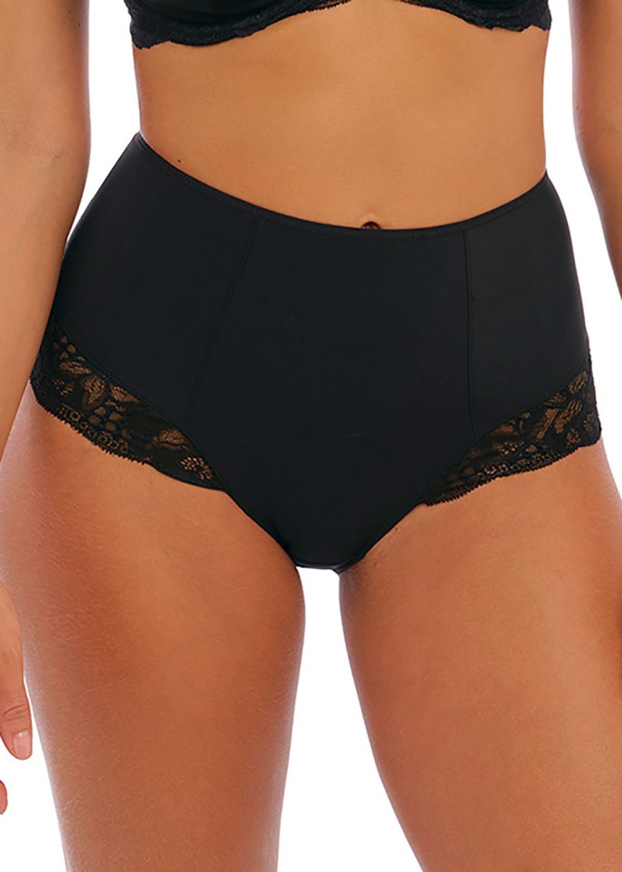 Underklader Fantasie | Fantasie Reflect Brieftrosa Med Hog Midja Xs-Xxl Svart