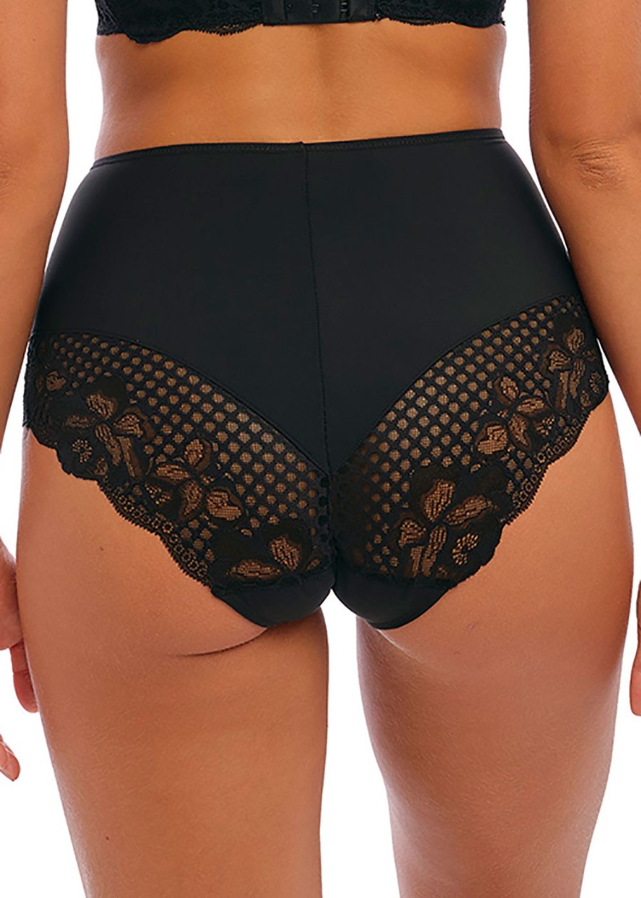 Underklader Fantasie | Fantasie Reflect Brieftrosa Med Hog Midja Xs-Xxl Svart