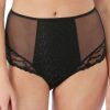 Underklader Fantasie | Fantasie Ana Black Brieftrosa Med Hog Midja Xs-Xxl