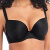 Underklader Freya | Freya Deco Stobt Push-Up Bh B-J Skal Sort