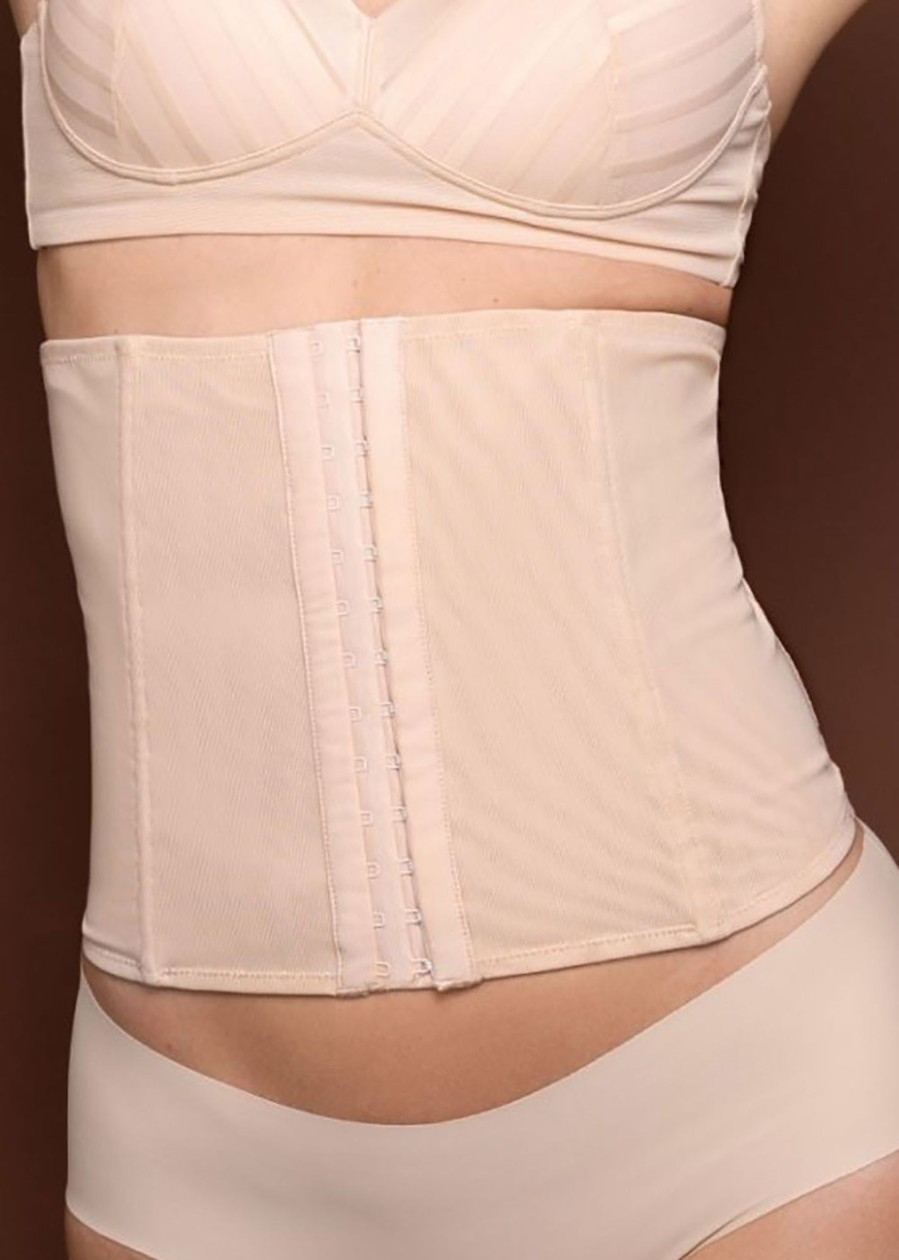 Shapewear Bye Bra | Bye Bra Powermesh Waist Trainer S-Xxl Beige