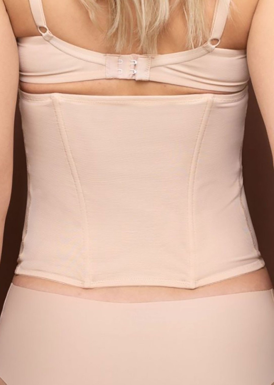 Shapewear Bye Bra | Bye Bra Powermesh Waist Trainer S-Xxl Beige