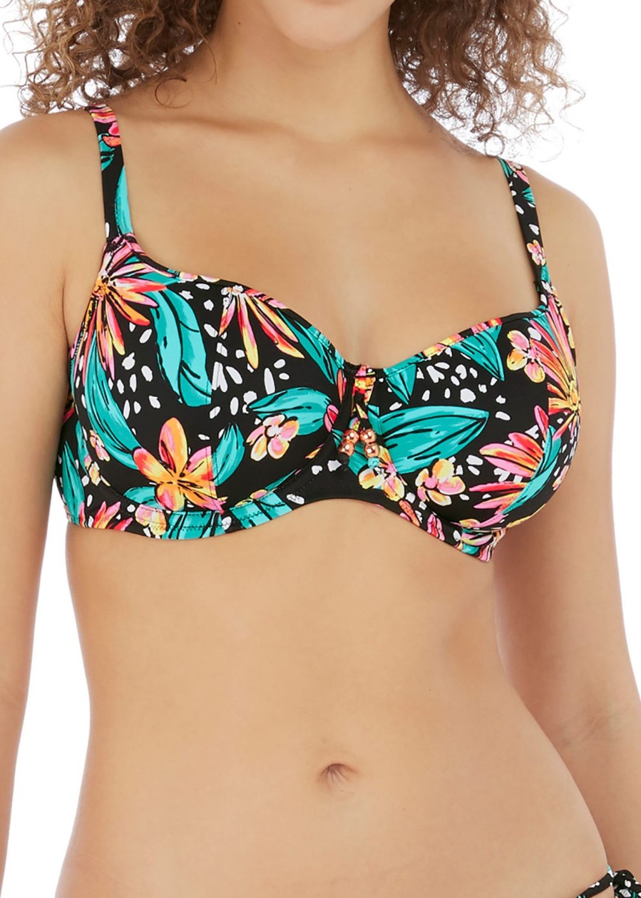 Badetoj Freya | Freya Swim Wild Daisy Bikinioverdel D-L Kupa Monstrad