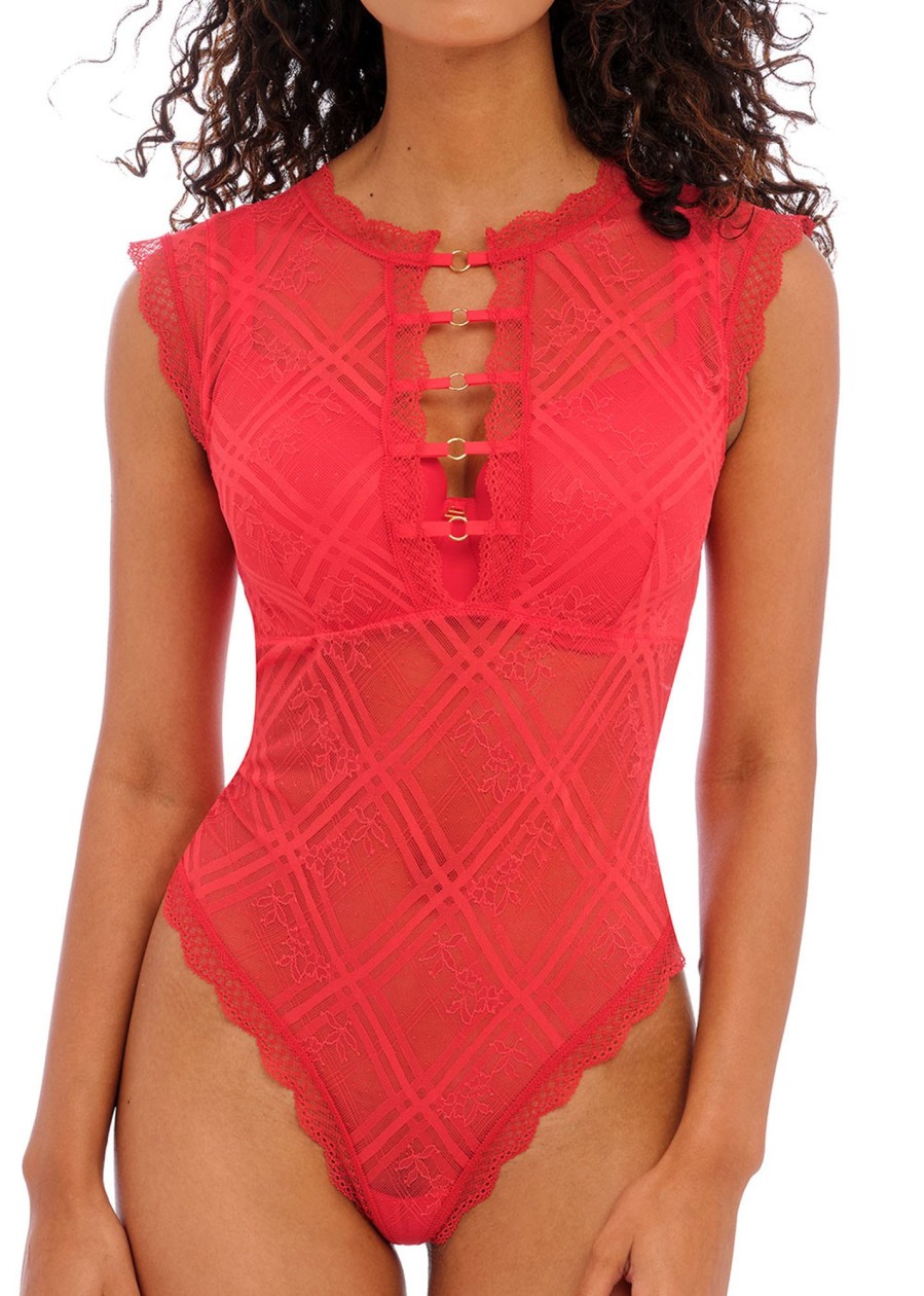 Underklader Freya | Freya Fatale Chilli Red Body Xs-Xl