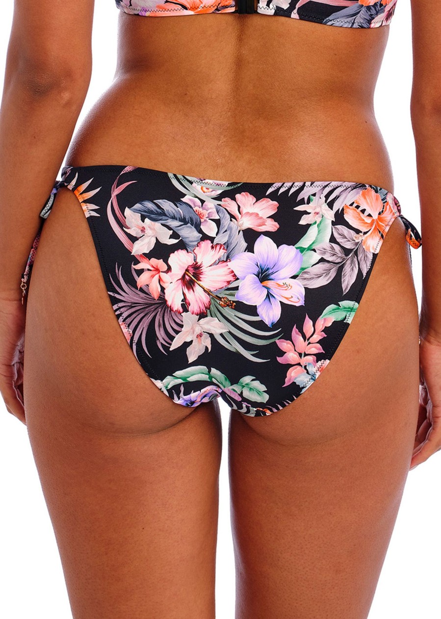 Badetoj Freya | Freya Swim Kamala Bay Midnight Bikiniunderdel Med Sidknytning Xs-Xxl