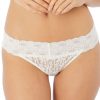 Underklader Wacoal | Wacoal Halo Lace Brieftrosa S-Xl Vit