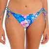 Badetoj Freya | Freya Swim Hot Tropics Blue Bikiniunderdel Med Sidknytning Xs-Xl