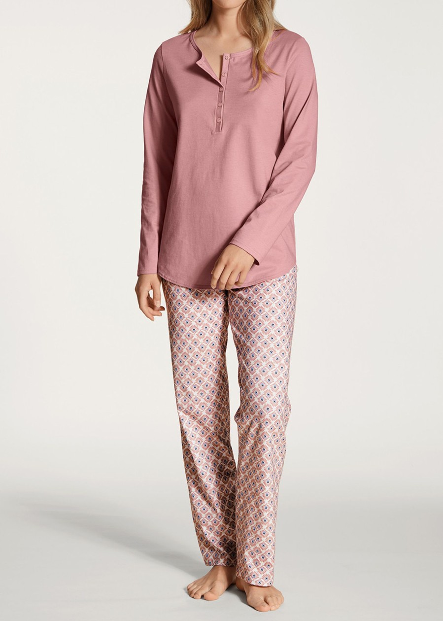 Nat Calida | Calida Lovely Nights Rose Bud Pyjamas Xs-Xl